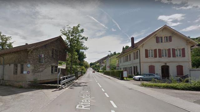 Les habitants de Cortaillod (NE) sont privés d'eau potable. [Google Street View]