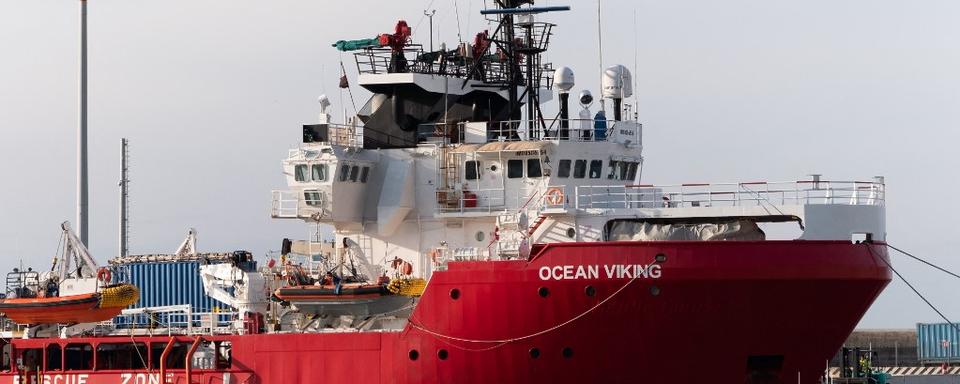 Le navire humanitaire Ocean Viking secoure 29 nouveaux migrants dans la Méditerranée. [AFP - Eliano Imperato / Controluce]