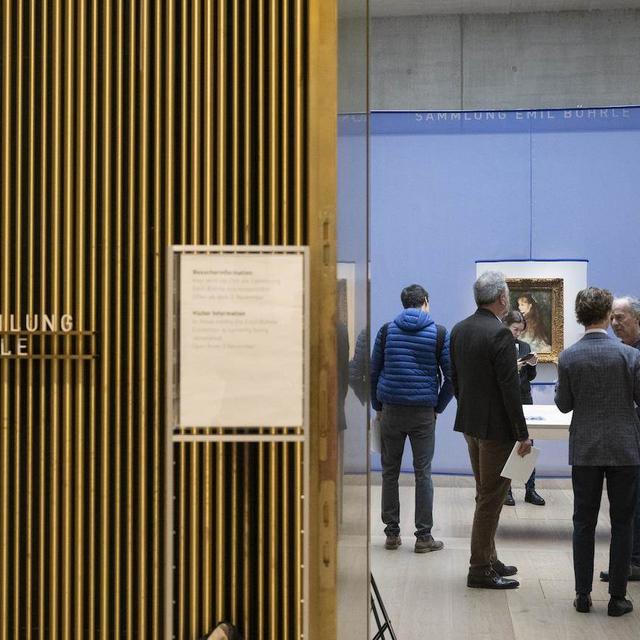 La nouvelle présentation de la collection d'art spolié par les nazis de Bührle à Zurich critiquée. [Keystone]