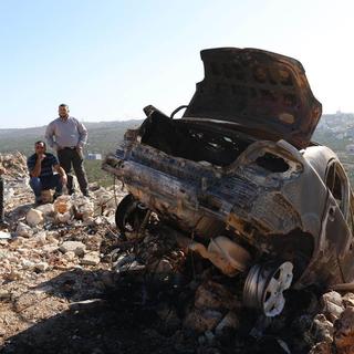 Les forces israéliennes ont tué vendredi cinq Palestiniens dans le nord de la Cisjordanie occupée. [Keystone]