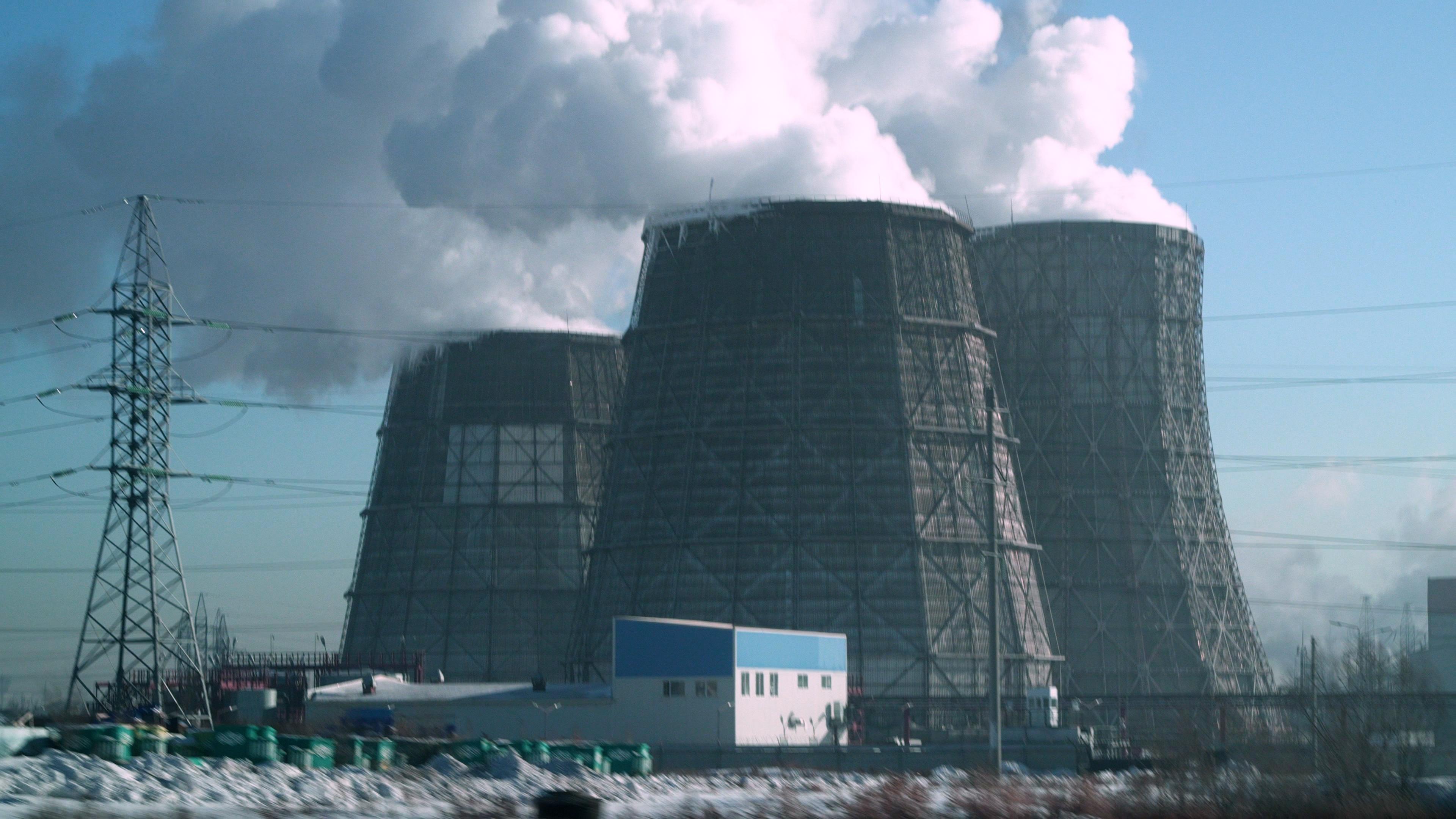 Une centrale à charbon au Kazakhstan. [RTS]