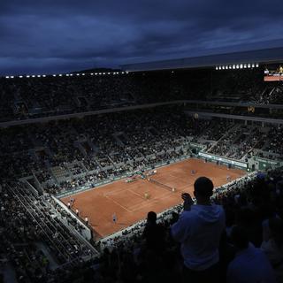 Roland-Garros: problèmes avec l’organisation des sessions de nuits. [AP Photo/ Keystone - Christophe Ena)]
