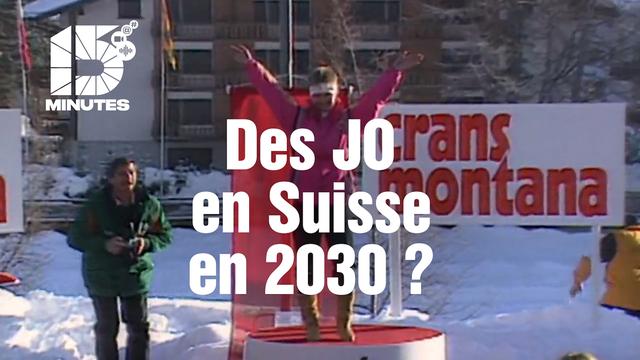 Des JO en Suisse en 2030 et des épreuves à Crans-Montana ? [Archives RTS - RTS TV]