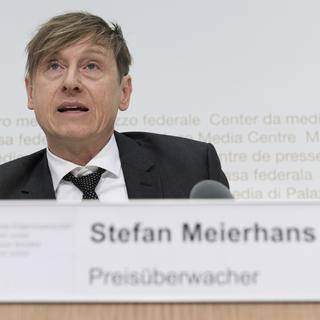 Stefan Meierhans, haut fonctionnaire et surveillant des prix de la Confédération. [Keystone - Lukas Lehmann]