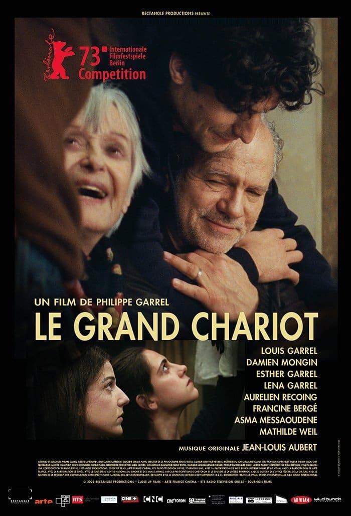 L'affiche du film "Le Grand Chariot" de Philippe Garrel. [Arte France Cinéma, RTS, Tournon Films - Rectangle Productions, Close Up Films, Arte France Cinéma, RTS Radio Télévision Suisse, Tournon Films]