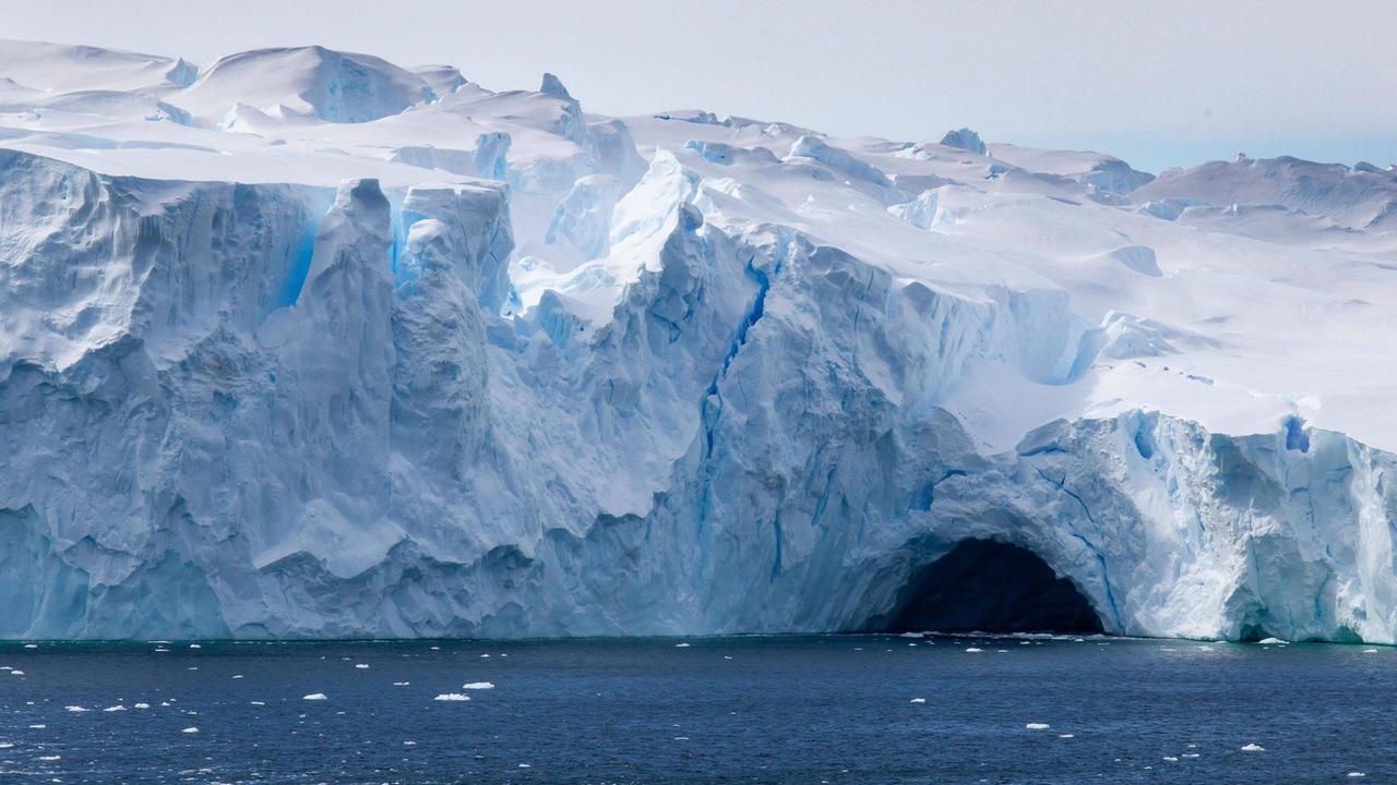 La surface maximale annuelle de la banquise de l'Antarctique n'a jamais été aussi petite. [EPA/Australian Antarctic Division]