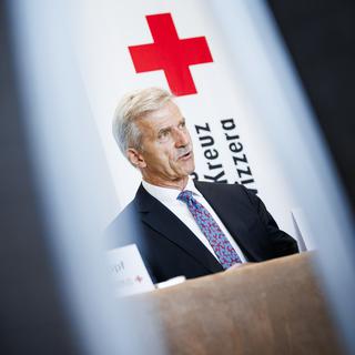 Thomas Zeltner, le nouveau Président de la Croix-Rouge suisse. [Keystone - Valentin Flauraud]