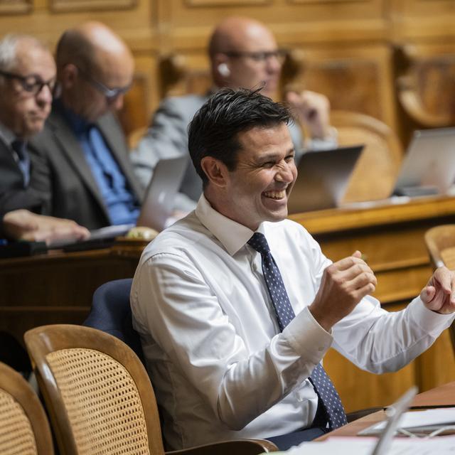 Matthias Aebischer, conseiller national socialiste bernois. [Keystone - Alessandro della Valle]