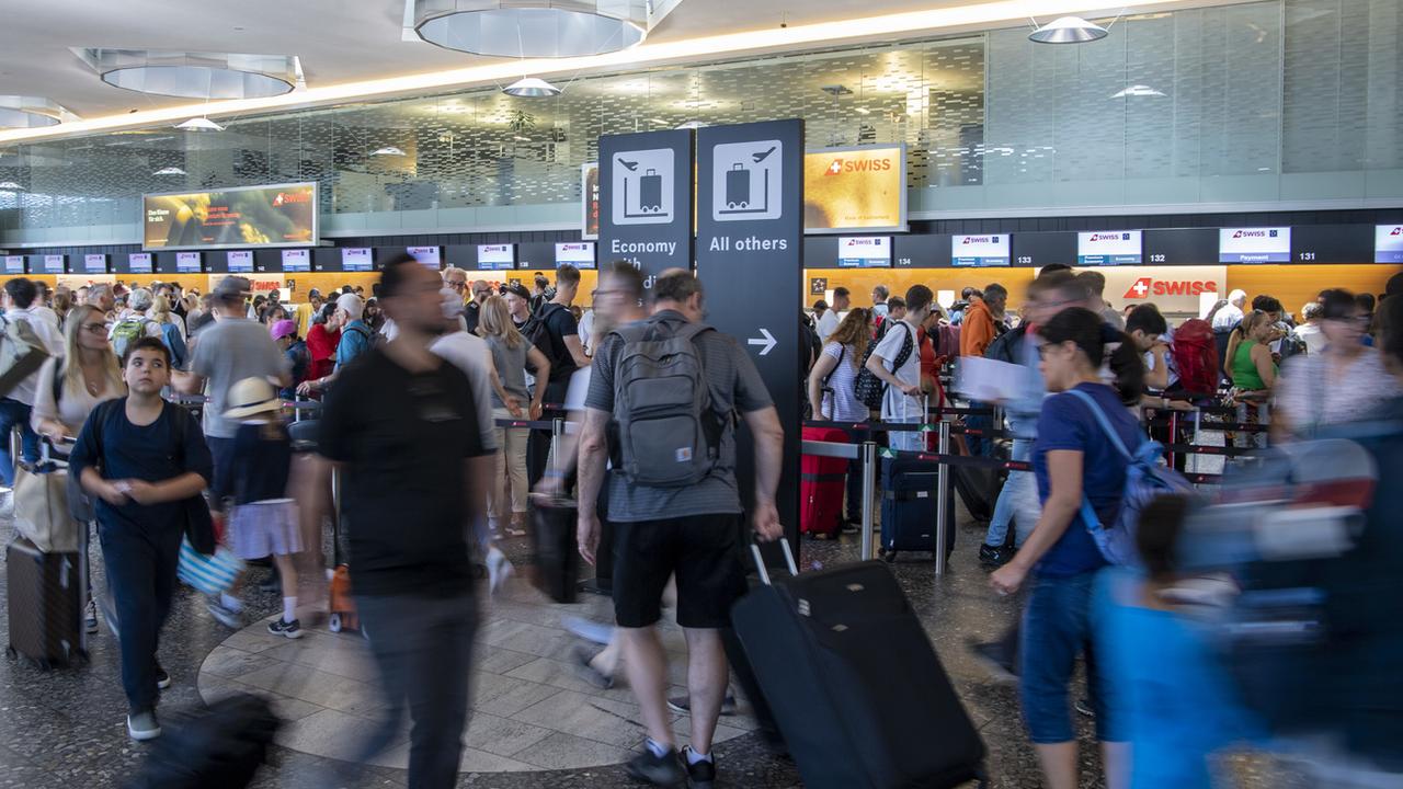 L'aéroport de Zurich a retrouvé son taux de fréquentation depuis le début du Covid.