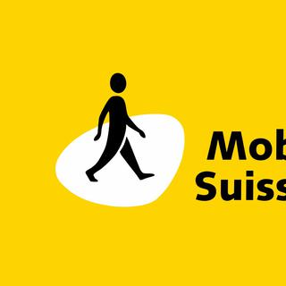 Le logo de l'association privée "Mobilité piétonne suisse". [DR - https://mobilitepietonne.ch/]