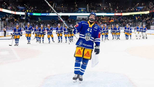 Leon Muggli sera l'un des fers de lance de l'équipe de Suisse à Göteborg. [Keystone - Philipp Schmidli]