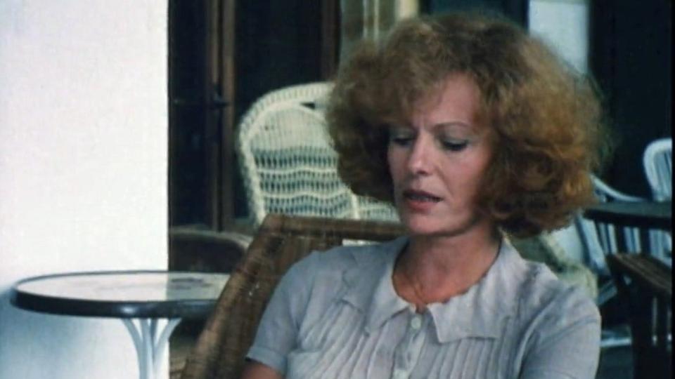 Delphine Seyrig dans le film Repérages 1977