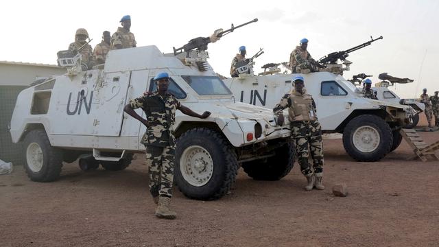 Clap de fin pour les casques bleus de l'ONU au Mali (image d'illustration). [Reuters - Adama Diarra]