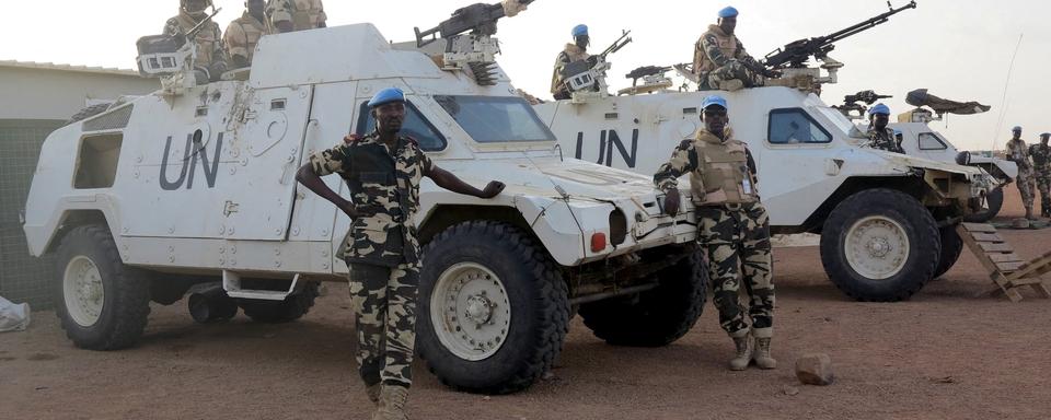 Clap de fin pour les casques bleus de l'ONU au Mali (image d'illustration). [Reuters - Adama Diarra]