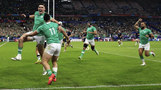 L'Irlande a fait une grosse impression durant la phase de poules de la Coupe du monde. [Aurelien Morissard]