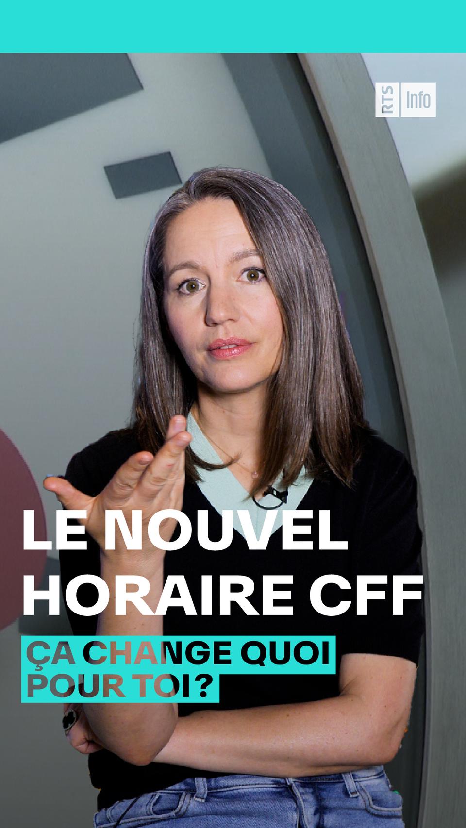 Le nouvel horaire des CFF ça change quoi pour vous? [RTS]