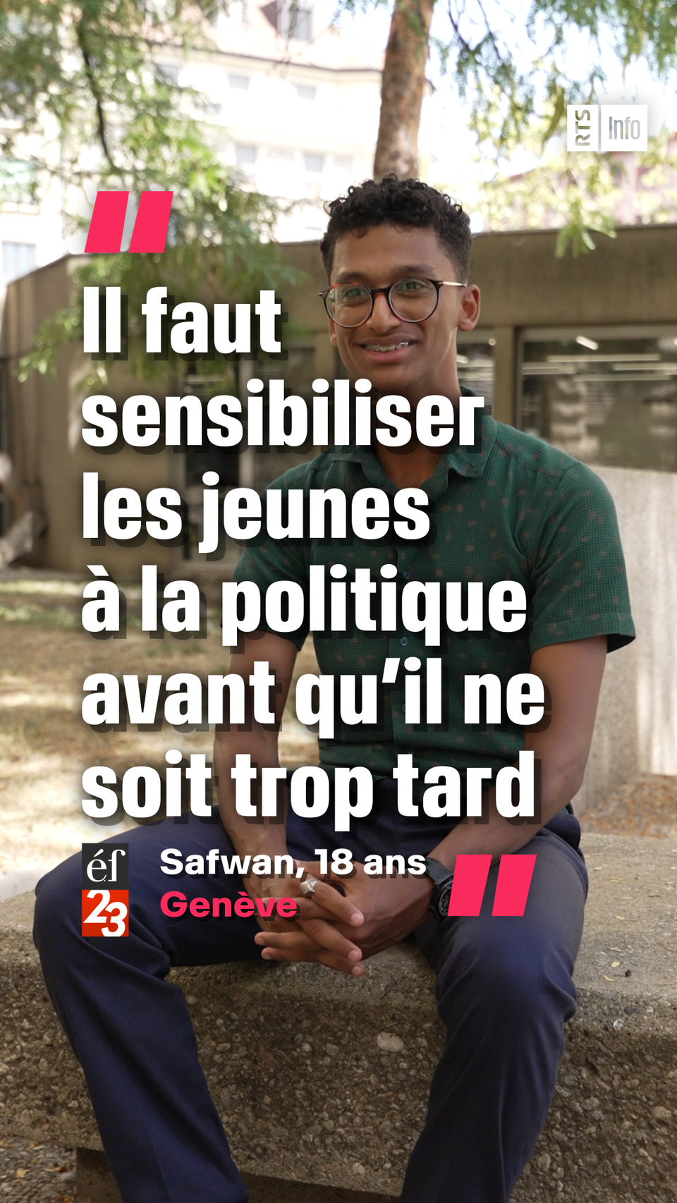 Le témoignage de Safwan Abdirahman.