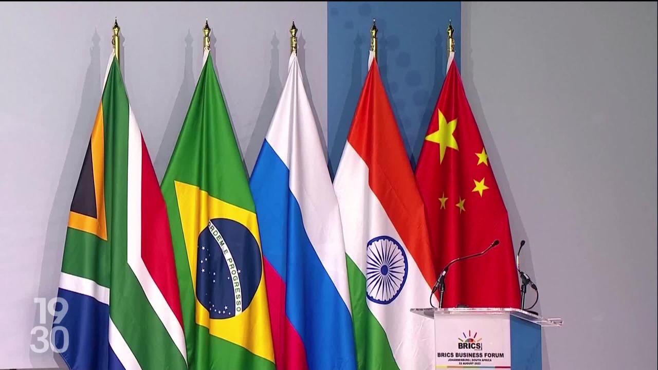 Sommet des pays BRICS: les pays émergents veulent étendre leur coalition pour gagner en influence. [RTS]