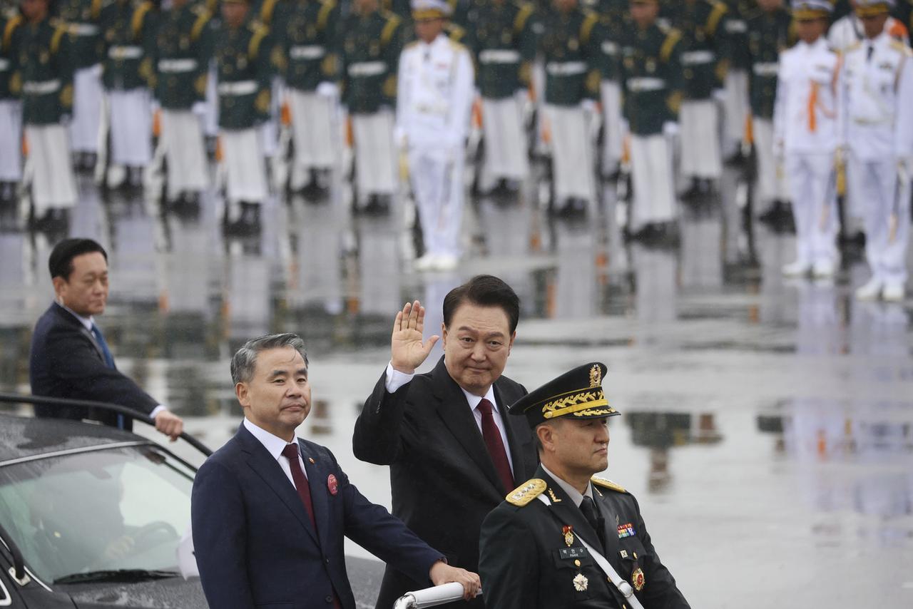 Le président sud-coréen Yoon Suk Yeol. [KEYSTONE - KIM HONG-JI]