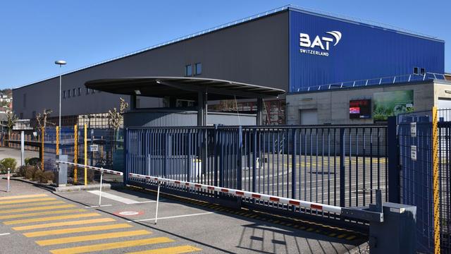 L'usine BAT à Boncourt (JU). [RTS - Gaël Klein]