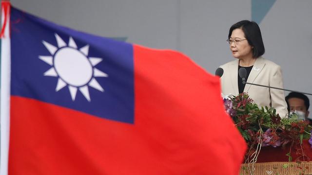 Les parlementaires suisses seront reçus par la présidente de Taïwan Tsai Ing-wen. [EPA/Keystone - Daniel Ceng Shou Yi]