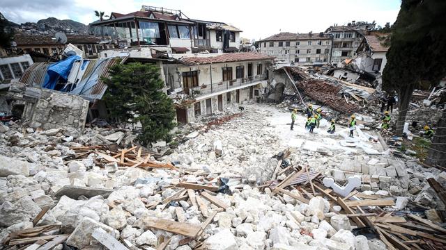 Les bâtiments encore debout à Hatay devront être rasés. [Anadolu Agency/AFP - Serkan Avci]