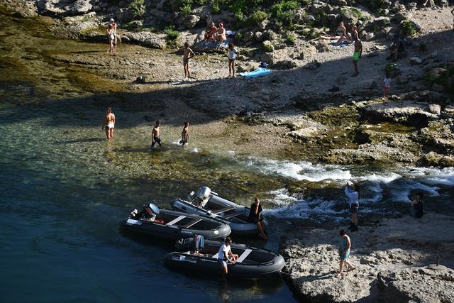 Plus de 70 projets de centrales hydroélectriques sont envisagés autour du bassin de la rivière Neretva. [AFP - Dino Donko]