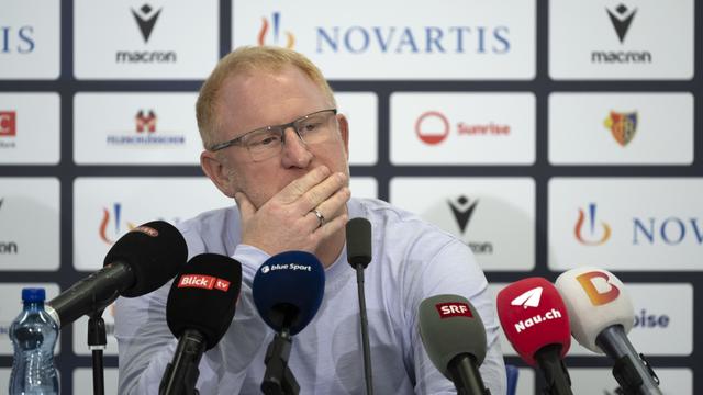 Le FC Bâle se sépare de son entraîneur Heiko Vogel. [Keystone - Georgios Kefalas]