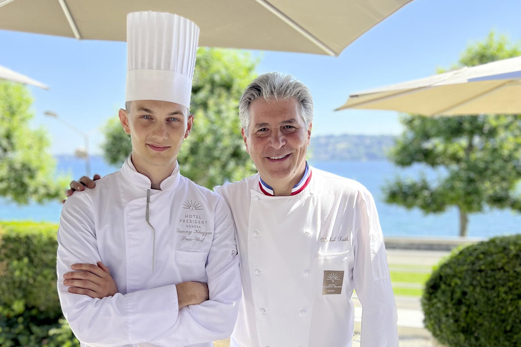 Danny Khezzar, nouveau chef du restaurant gastronomique Bayview de l’Hôtel Président Wilson à Genève. [restaurantbayview.com/ - DR]