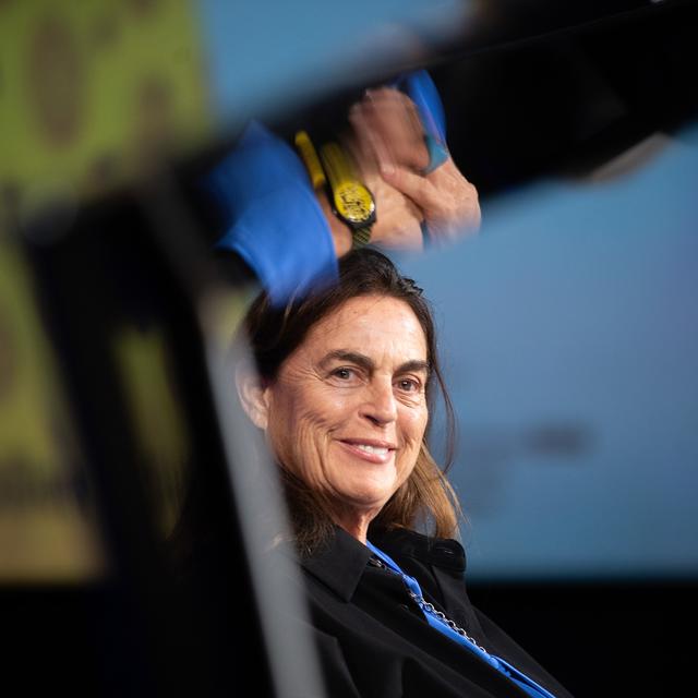 Maja Hoffmann confirmée à la présidence du Festival du film de Locarno. [KEYSTONE - SAMUEL GOLAY]