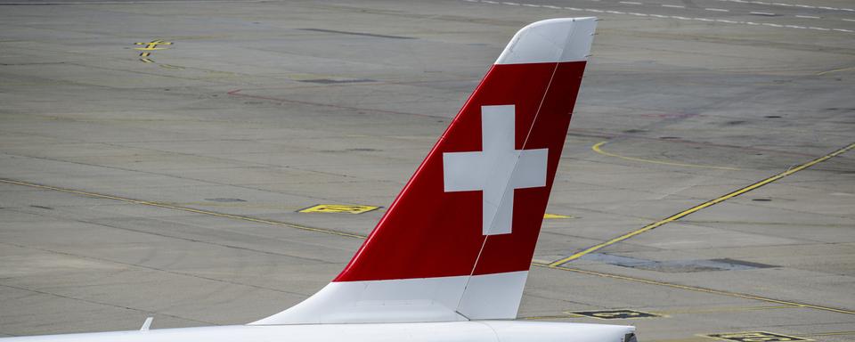 Un premier vol spécial affrété par la Suisse pour rapatrier ses ressortissants est arrivé à Zurich. [keystone - Martial Trezzini]