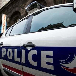 Une voiture de la police française. [EPA/Keystone]