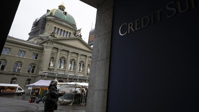 La session extraordinaire sur la débâcle de Credit Suisse a débuté à Berne. [Keystone - Alessandro della Valle]