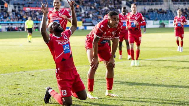 Giovanni Sio a placé Sion sur de bons rails à Lucerne. [Philipp Schmidli]