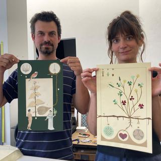 Atelier des plantes: Olivia Molnàr et Aldwin Raoul. [RTS]