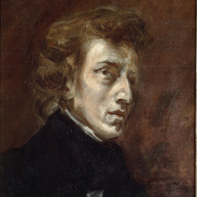 Portrait de Frederic Chopin (1810 - 1849), compositeur polonais. Peinture de Eugene Delacroix. [AFP - ©Luisa Ricciarini/Leemage]