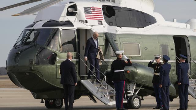 Joe Biden se rend à El Paso, le 8 janvier 2023. [Keystone - AP Photo/Carolyn Kaster]