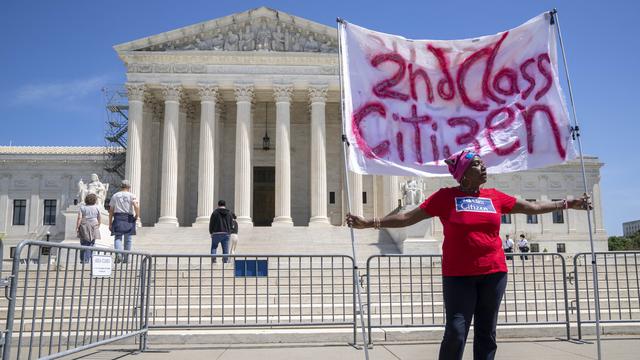 La Cour suprême américaine maintient l'accès à la pilule abortive [KEYSTONE - AP Photo/Jacquelyn Martin]