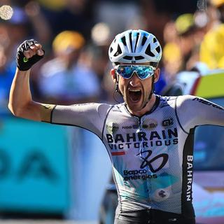 Wout Poels a remporté un splendide succès à Saint-Gervais. [Martin Divisek]