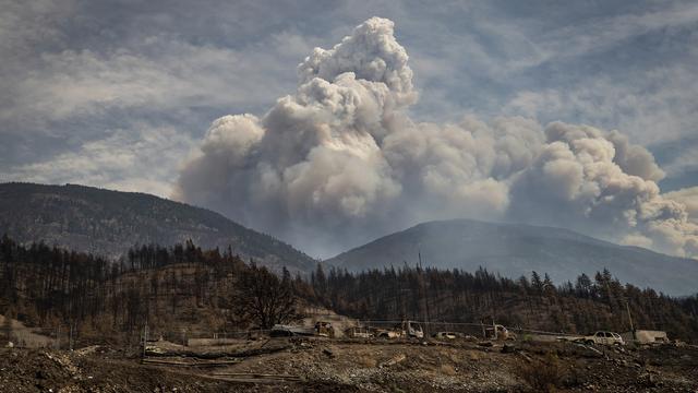 Le Canada anticipe la prochaine saison des incendies. [Keystone - Darryl Dyck/The Canadian Press via AP)]