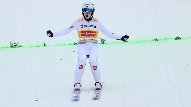 Halvor Egner Granerud a remporté le classement général de la Coupe du monde de saut à ski. [Geir Olsen]