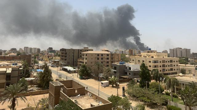 Khartoum, la capitale du Soudan, connaît des combats de rue depuis samedi. [AFP - Omer Erdem]