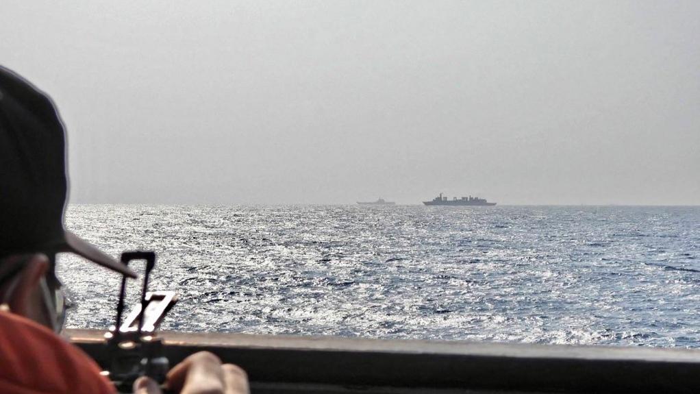 Taïwan a annoncé avoir détecté jeudi matin trois navires de guerre et un hélicoptère anti-sous-marin près de l'île autonome. [afp - Taiwan’s Ministry of National Defence]