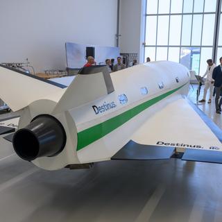Un avion supersonique propulsé à l'hydrogène, bientôt une réalité? [Keystone - Jean-Christophe Bott]