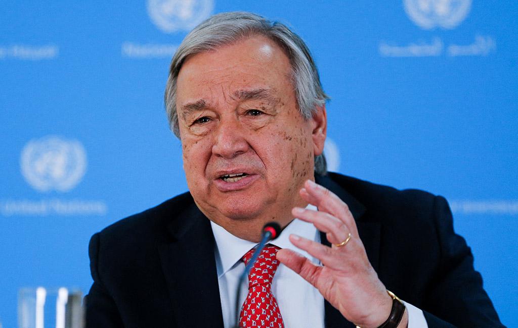 Antonio Guterres, le secrétaire général de l'ONU, s'est dit "inquiet" pour l'accord sur les exportations de céréales ukrainiennes. [Reuters - Thomas Mukoya]
