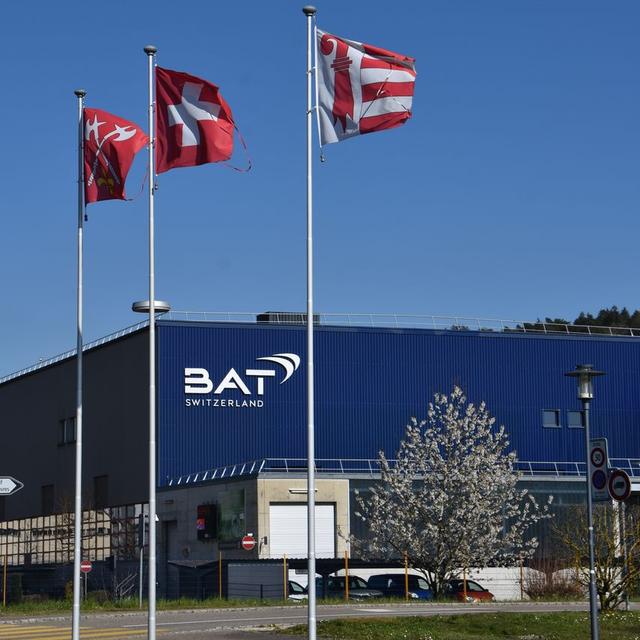 L'usine BAT à Boncourt (JU). [RTS - Gaël Klein]