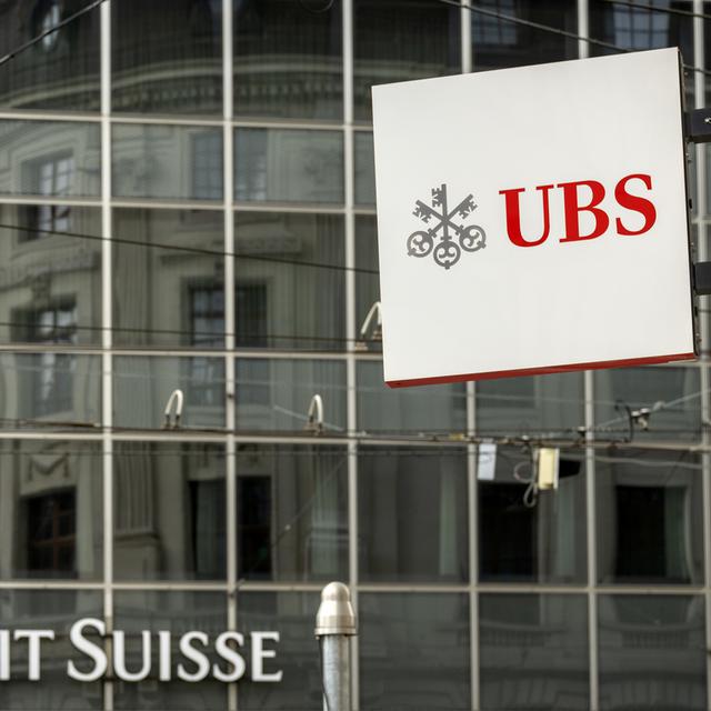 UBS estime le gain du "rabais" sur Credit Suisse à 31 milliards de francs. [KEYSTONE - GEORGIOS KEFALAS]