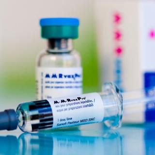 Vaccin ROR (Rougeole, Oreillons, Rubéole). [AFP - GARO / Phanie]