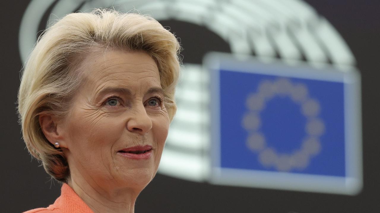Ursula von der Leyen dirige la Commission européenne depuis 2019. [Keystone - Julien Warnand]