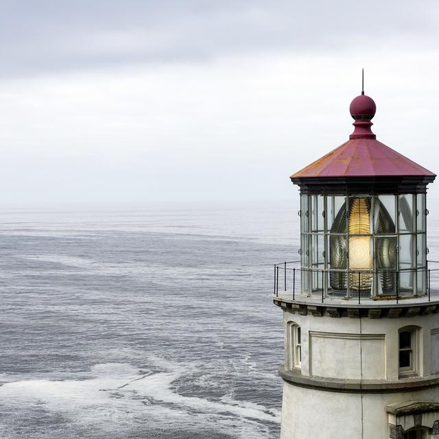 Un phare sur le Pacifique, au large de l'Etat de l'Oregon aux Etats-Unis. [EPA/Keystone - Etienne Laurent]